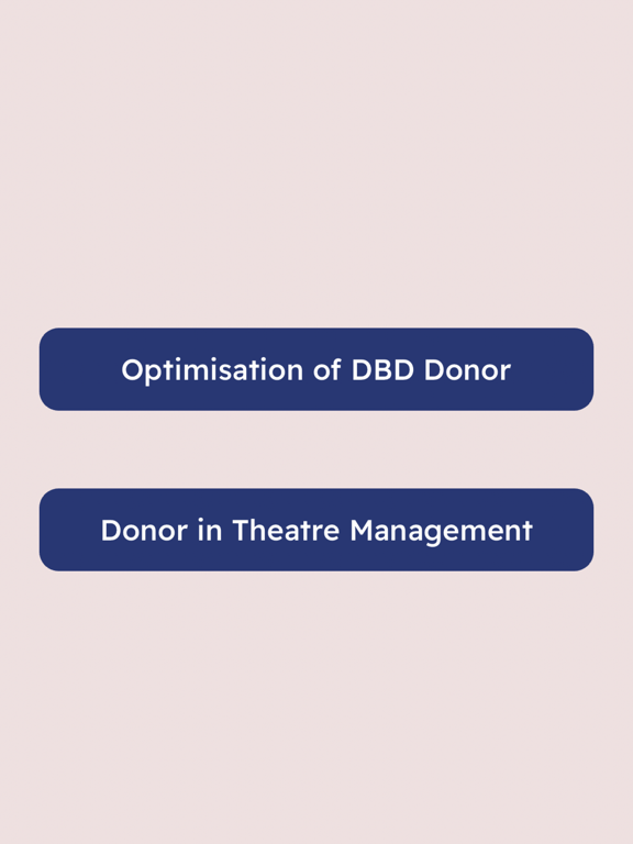 DBD App iPad screenshot 2 - Medical app