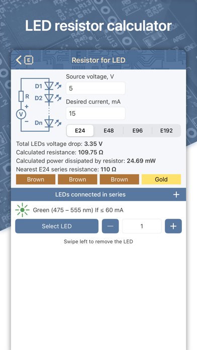 Electronics Engineer Helper Screenshot