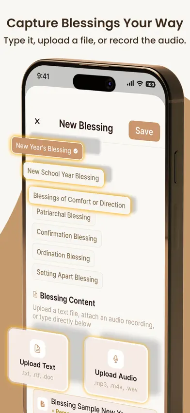 LDS BlessingKeeper screenshot 2