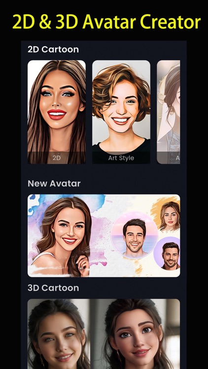 ToonFace: AI cartoon character