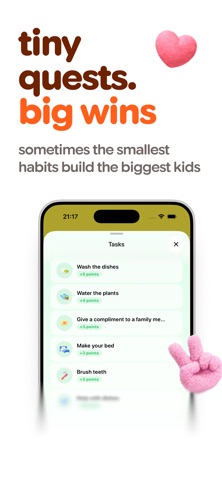 Erny: happy habits iPhone screenshot