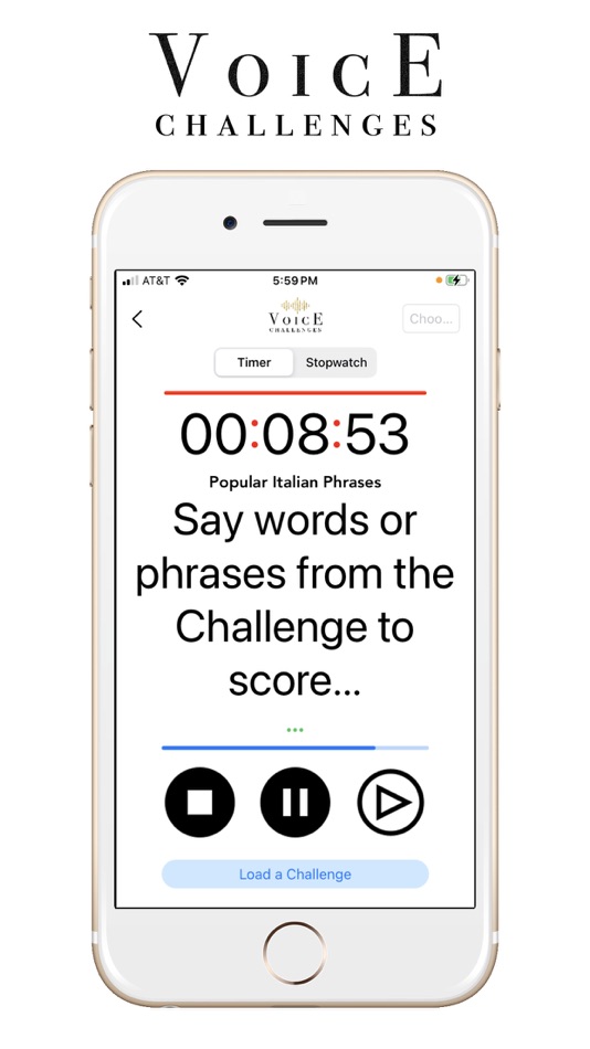 #6. Voice Challenge (iOS) Podle: ThinApp Solutions