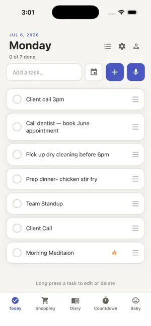 DayPlan: Daily Planner screenshot 1