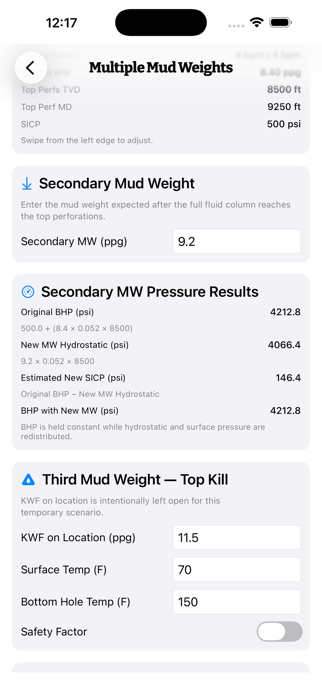 DrillOut Calcs Screenshot 2 of 7