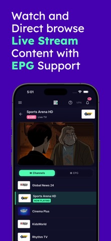 Gridstreamr screenshot