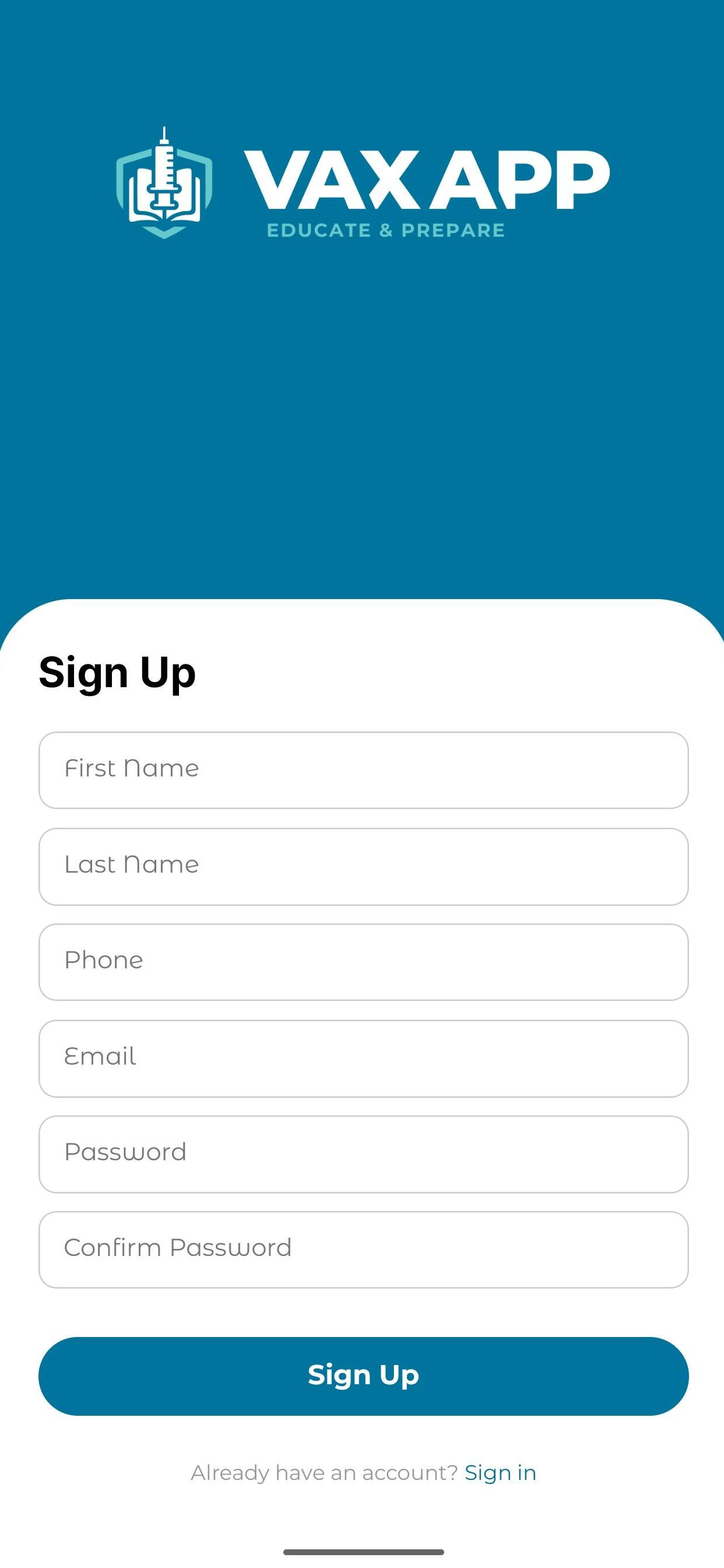 Vax-App screenshot 3