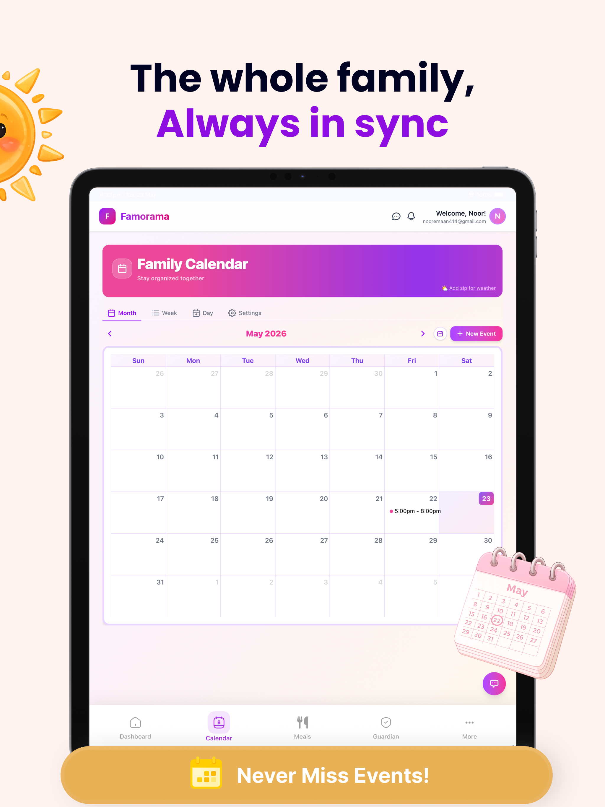 Famorama: AI Family Organizer