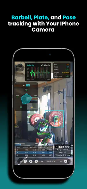 Lift App - AI Barbell Tracker screenshot 2