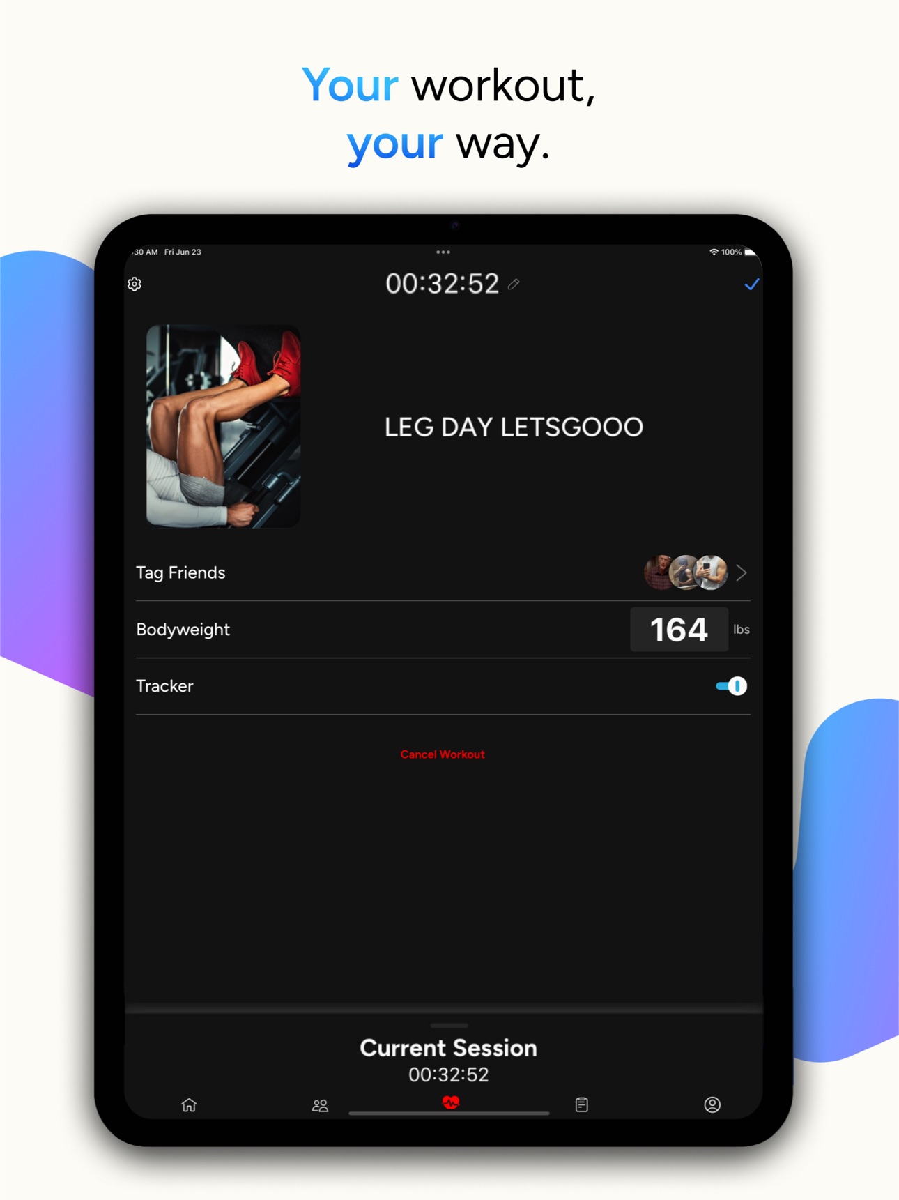 Liftoff - Ranked Gym Workouts screenshot 4