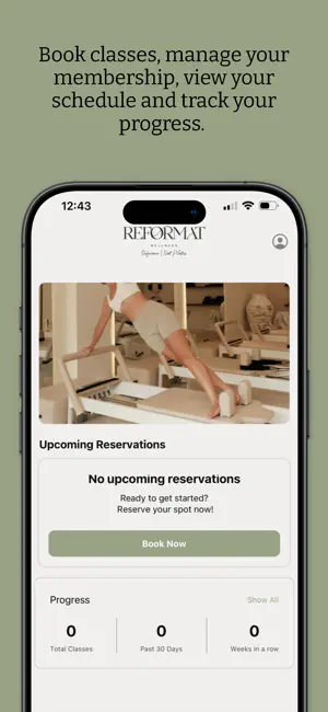 Reformat Wellness Pilates screenshot 2