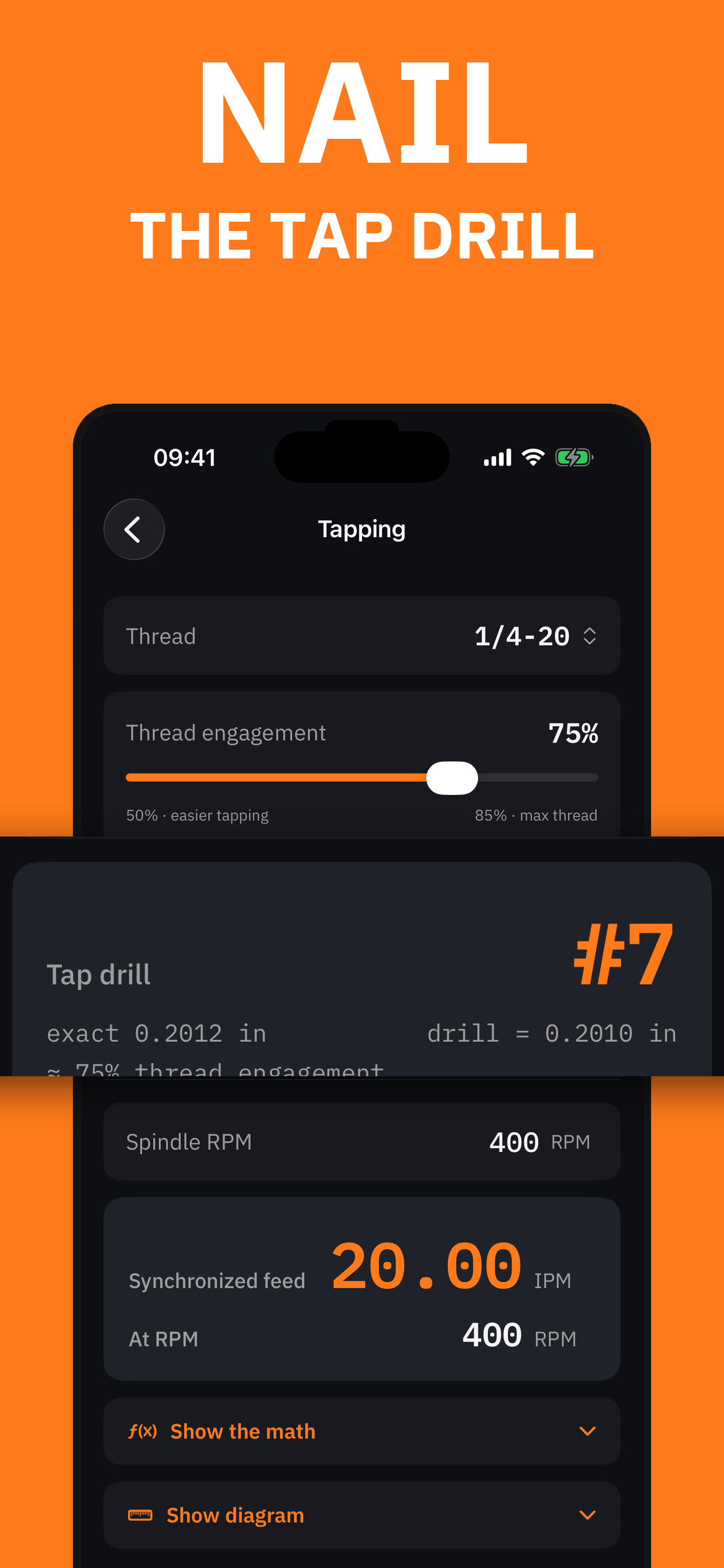 CNC Machinist Calculator App screenshot 4
