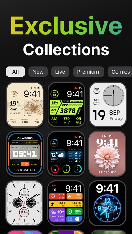 Watch Faces Gallery & Creator