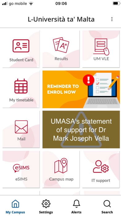 Screenshot #1 pour L-Università ta' Malta