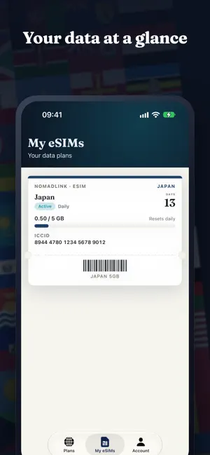 NomadLink: Travel eSIM screenshot 3