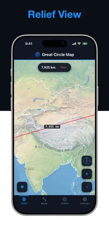 Great Circle Map screenshot 10 of 10