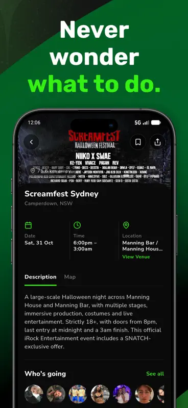 Snatch: Deals, Events & Social screenshot 7 of 8