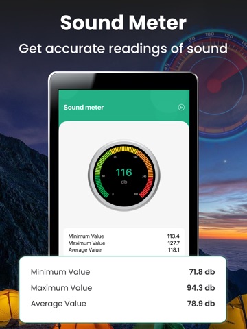 Altimeter GPS Elevation iPad screenshot