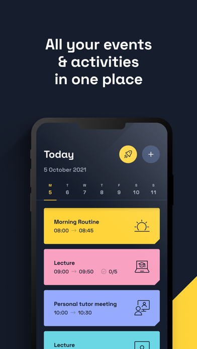 Screenshot #1 pour Booost - tasks & wellbeing