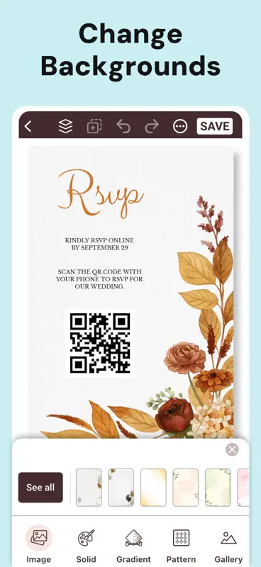 Invitation Card Maker, RSVP screenshot 5 of 10