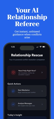 Relationship Ref: AI Mediator iPhone screenshot