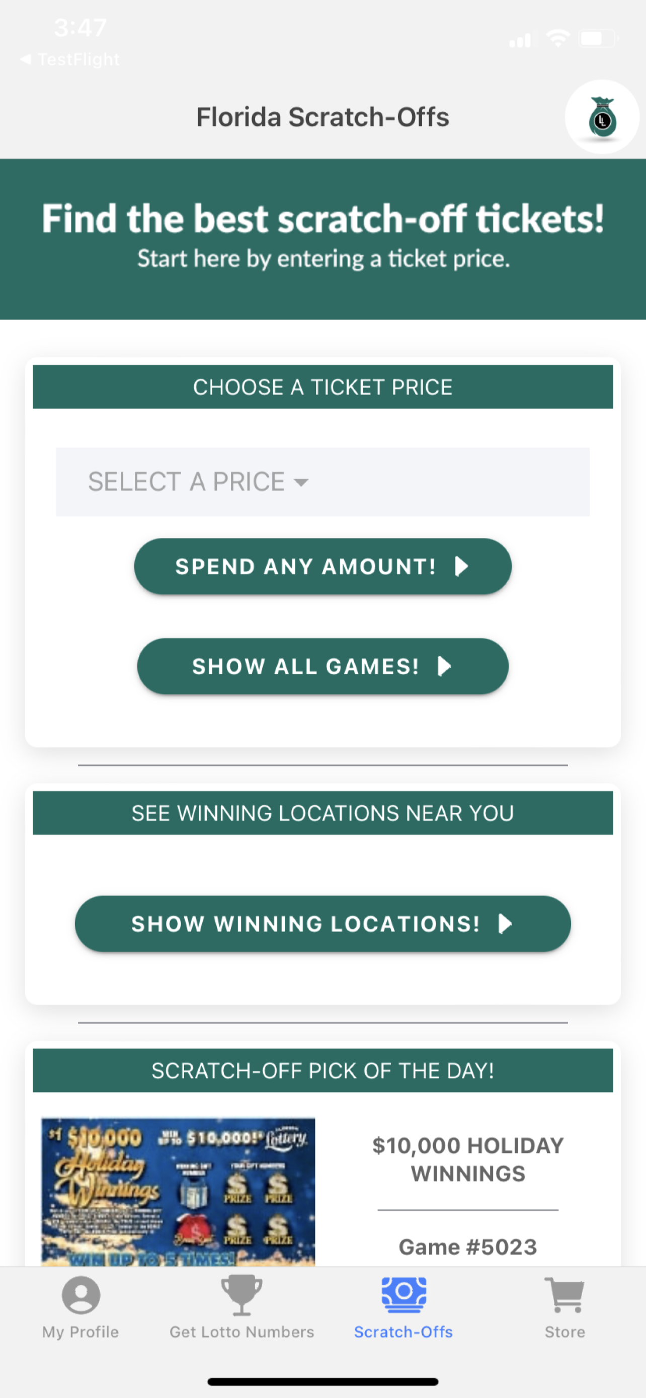 Lottery Logix screenshot 4