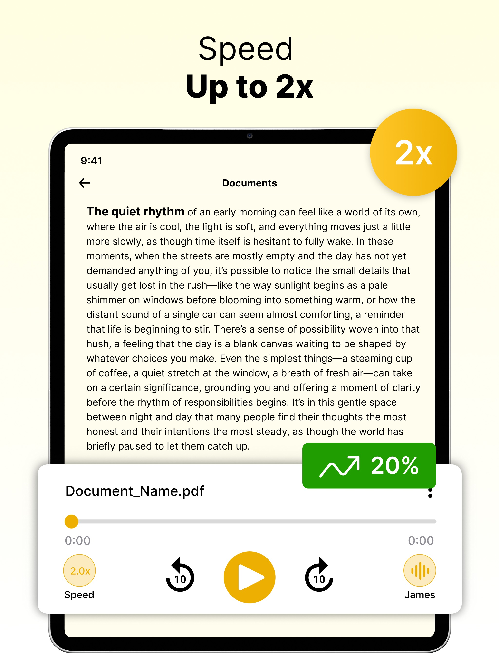 HearText: Text to Speech App