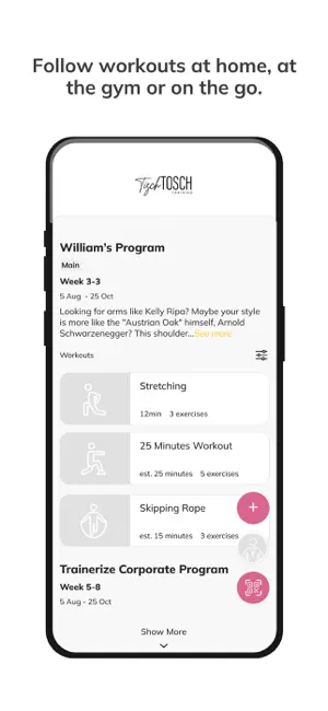 TISCH FIT screenshot 3