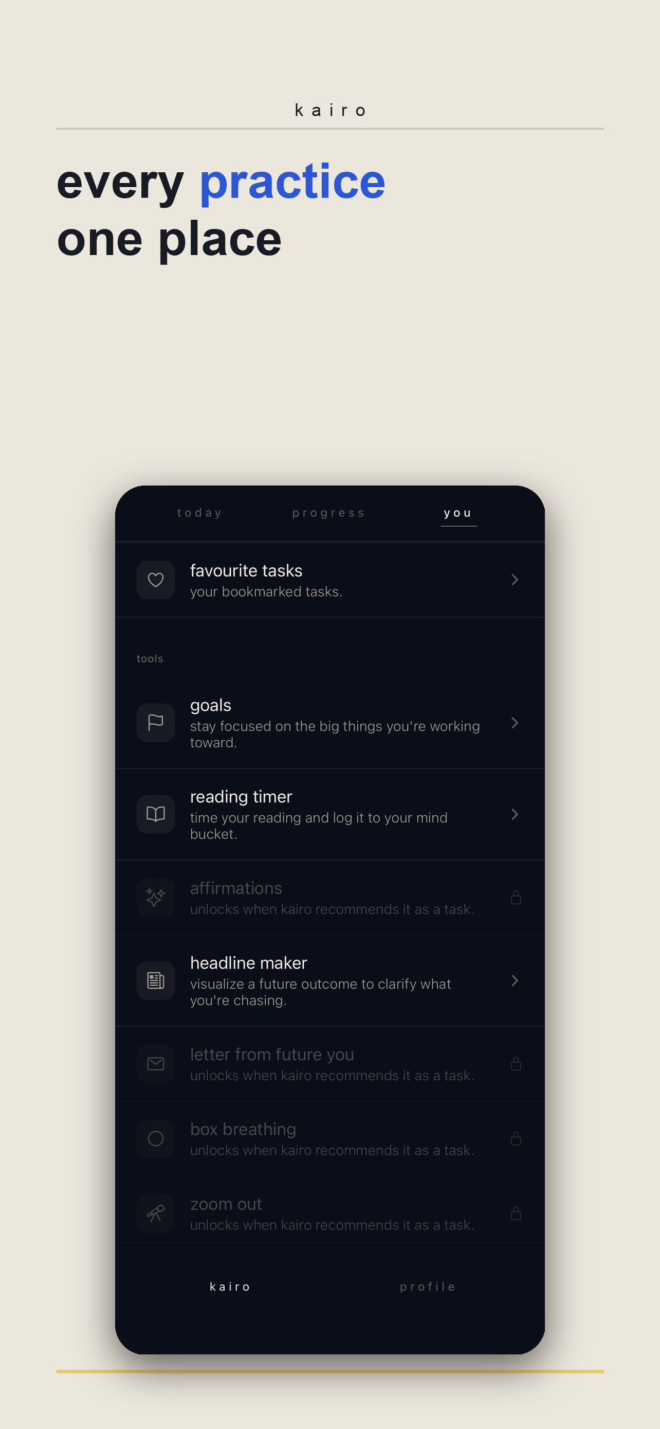 Kairo: Self-Development Guide