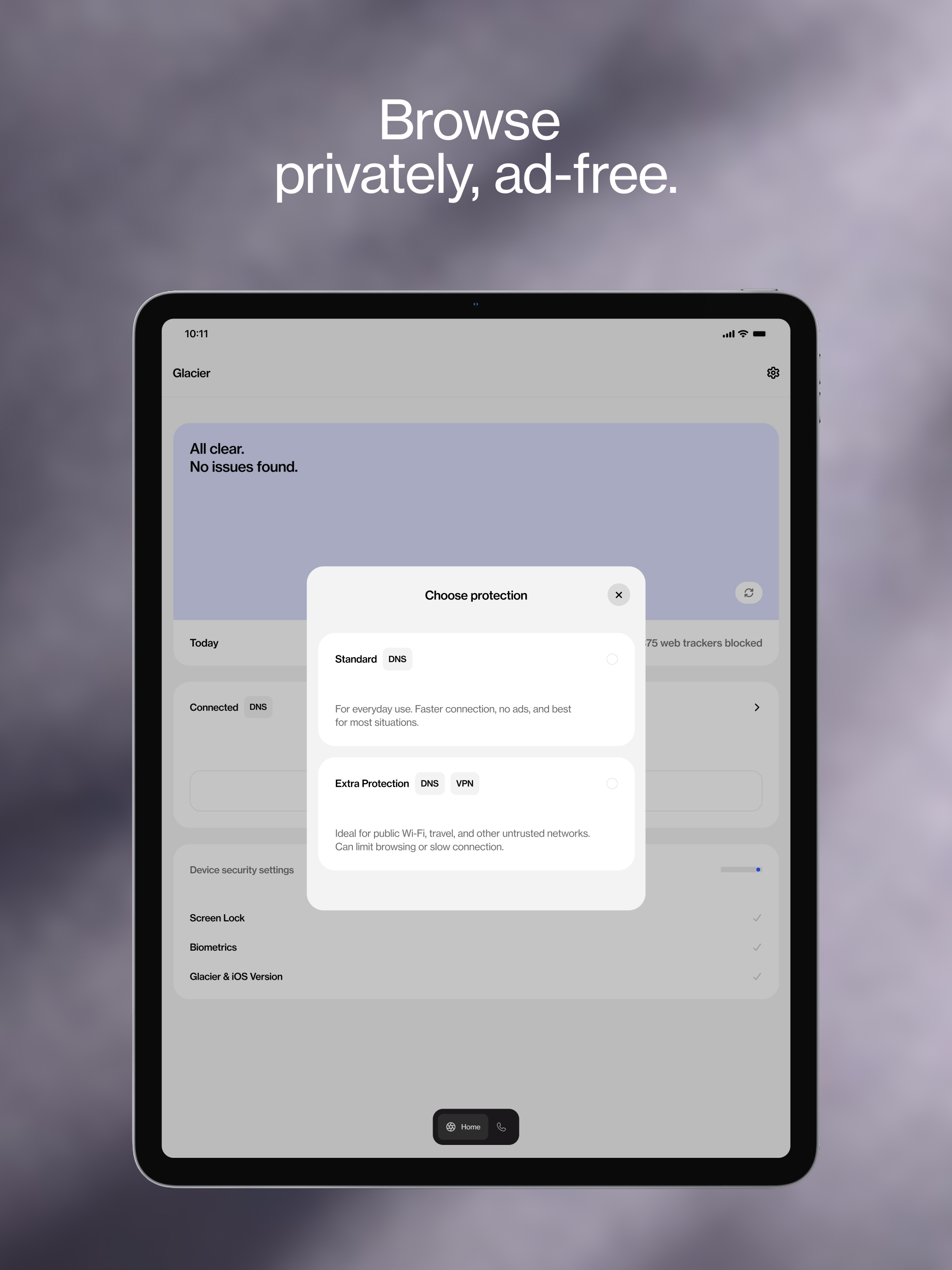 Glacier App screenshot 4