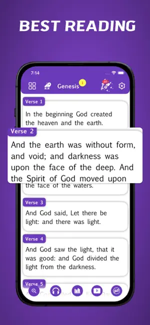 Chronological Bible KJV screenshot 2