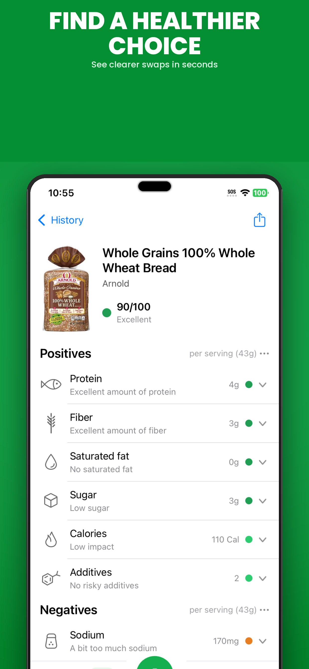 SafeChoice: Food Scanner screenshot 3