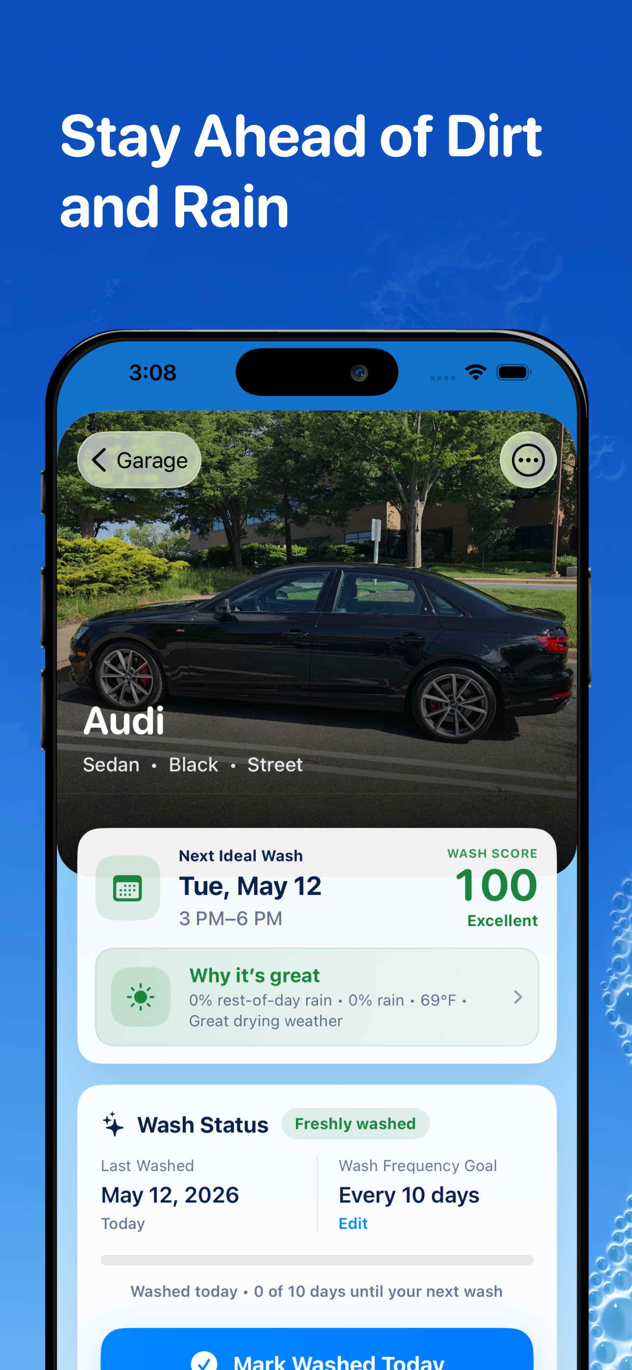 WashScore: Car Wash Forecast screenshot 6