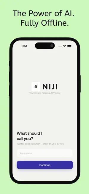 NIJI Chat screenshot 1
