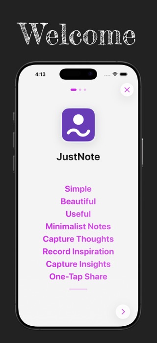 JustNote: Aesthetic Notes Screenshot 7 of 7
