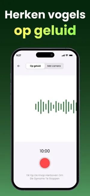 Gratis Vogelgeluiden Herkennen iPhone screenshot 4
