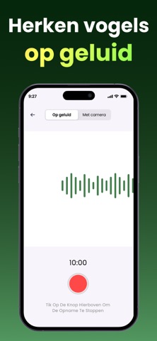 Gratis Vogelgeluiden Herkennen iPhone screenshot 4