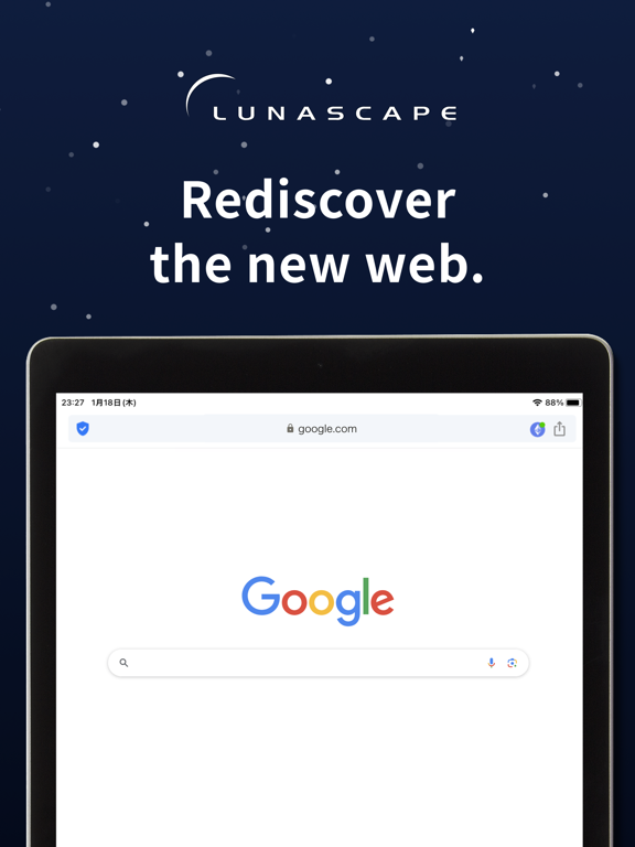 Lunascape Browser iPad screenshot 5 - Utilities app