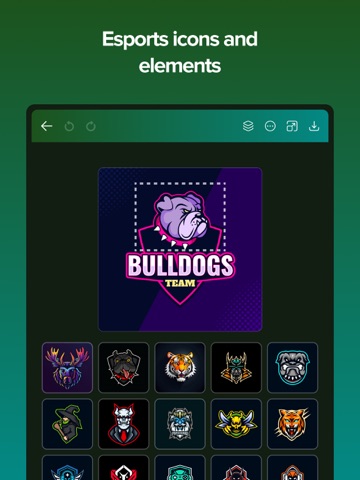Logo Esport Maker - Mascot iPad screenshot