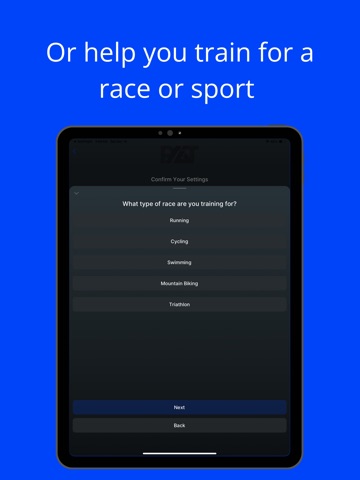 THE PAT APP iPad screenshot