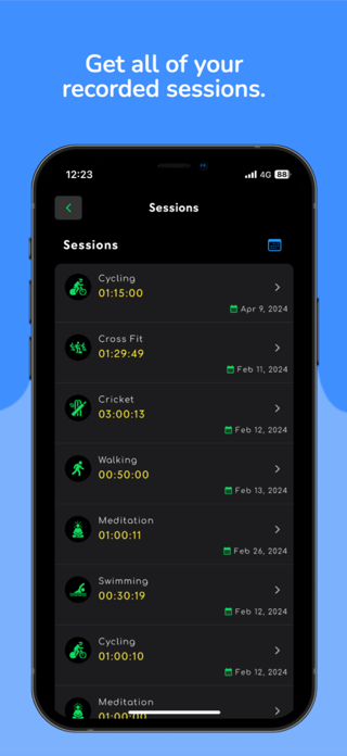 Fitmime: Workout Tracker Screenshot 2 of 10