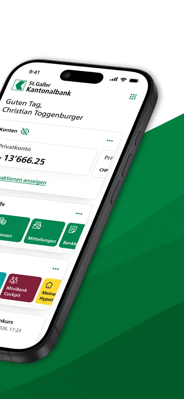 Screenshot #2 pour SGKB – Ihre Finanzbegleiterin