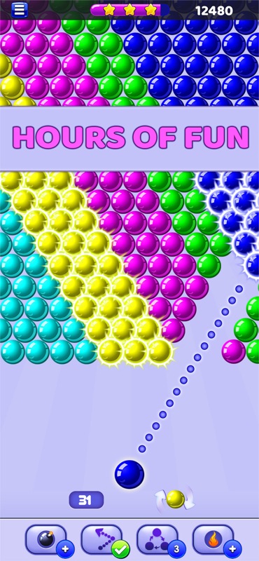 Bubble Shooter - Pop Bubbles screenshot 3