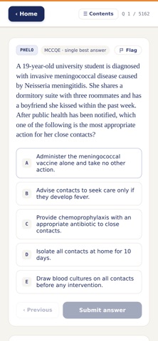 Preceptor: MCCQE Screenshot 2 of 5