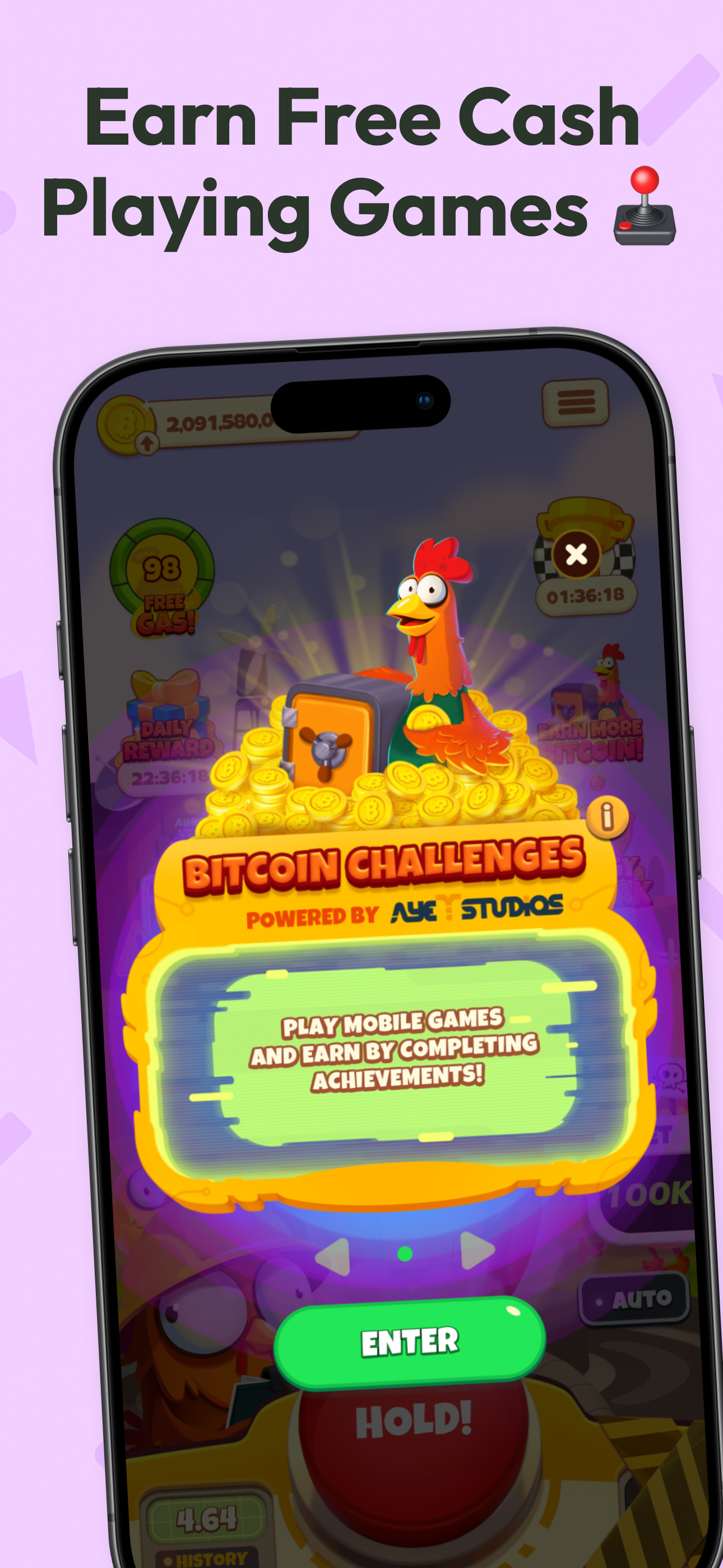 Chicken or Crash: Earn Bitcoin screenshot 7