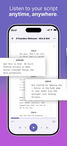 Talking Scripts Screenshot 4 of 7