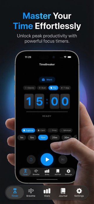 Focus DNA - Pomodoro Timer Screenshot 1 of 10