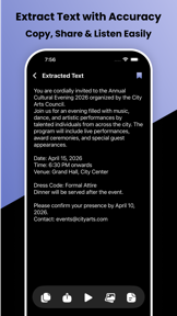 OCR Scanner : Text & Document screenshot
