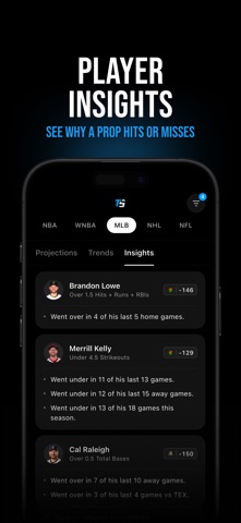 Toad Sports: Prop Pick Finder iPhone screenshot
