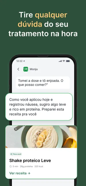 Monju: Emagrecer com GLP-1 iPhone screenshot 5