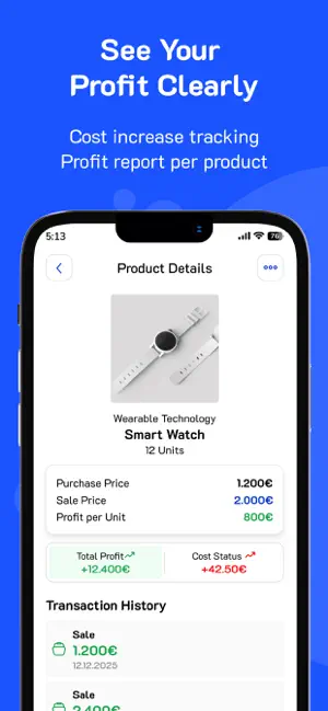 Inventory & Sales Tracking App screenshot 3